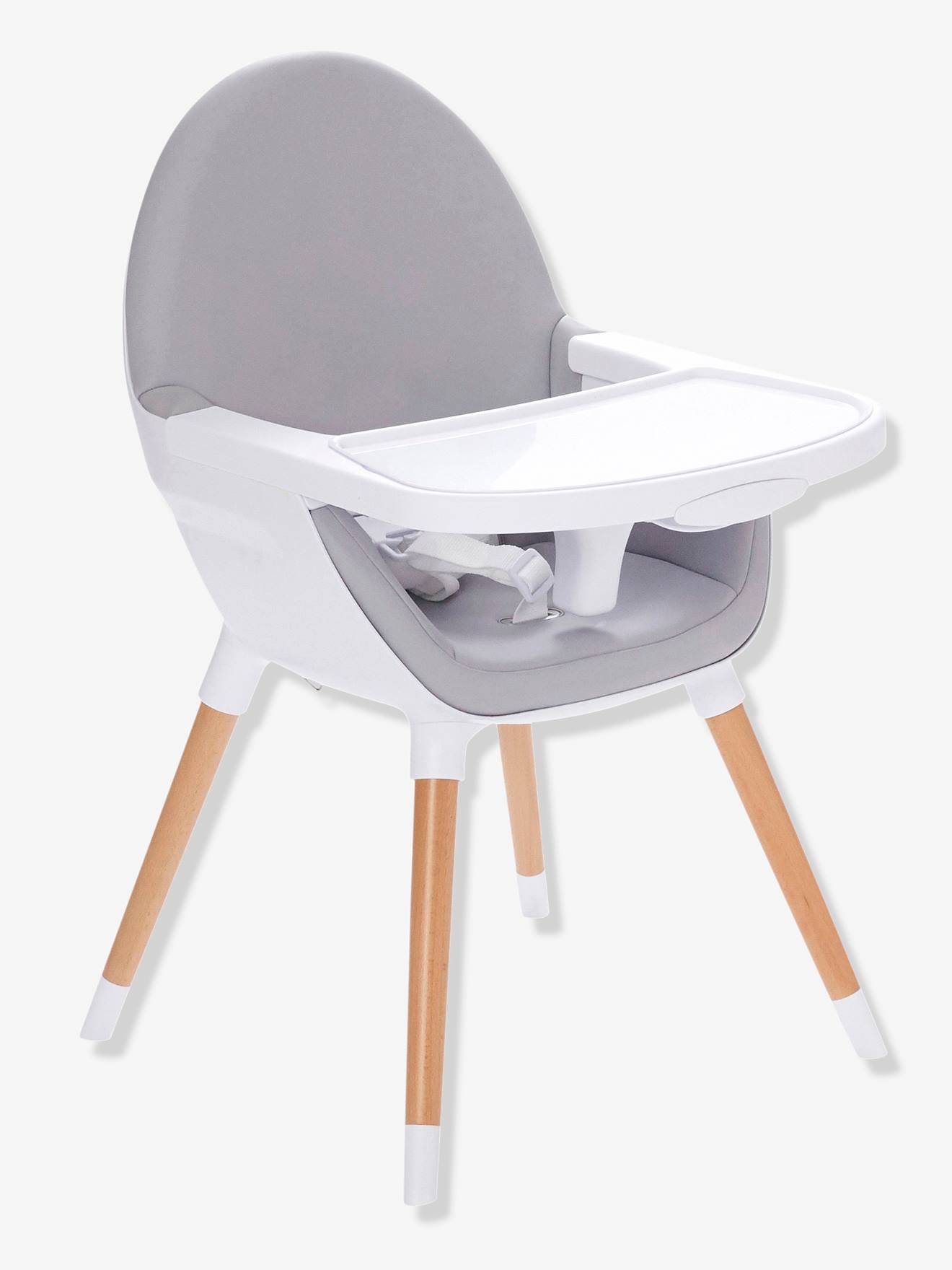Chaise haute évolutive 2 hauteurs TopSeat bleu imprimé