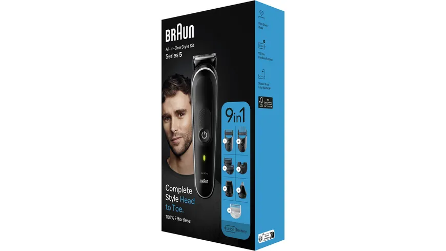 BRAUN Multi-Grooming-Kit 9-in-1 Series 5 MGK5410