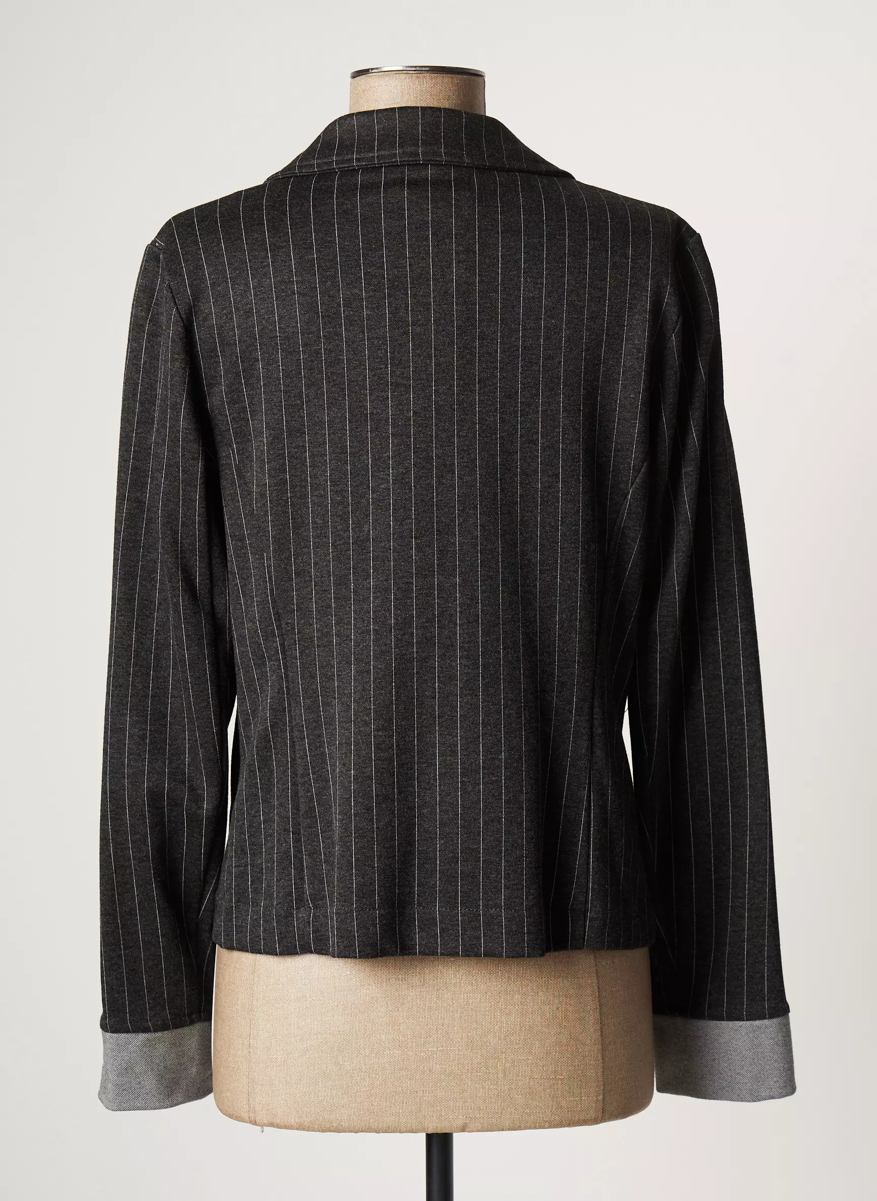 Quatre Vingt Jours Blazers Femme couleur gris
