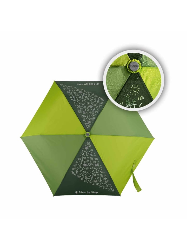 Step by Step Regenschirm Green Magic Rain EFFECT in grün günstig kaufen onesize