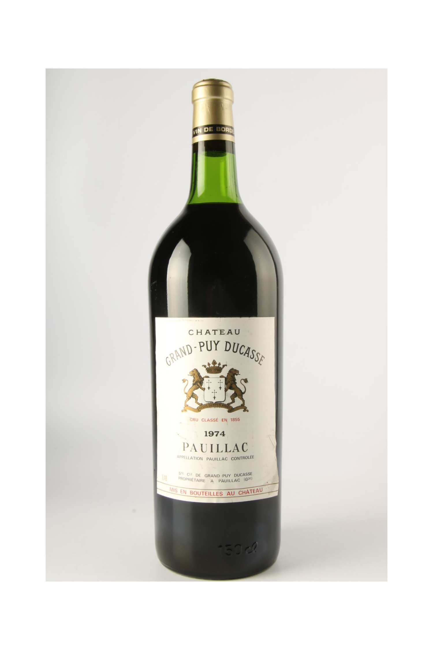 Château Grand Puy Ducasse Magnum 1974, Pauillac