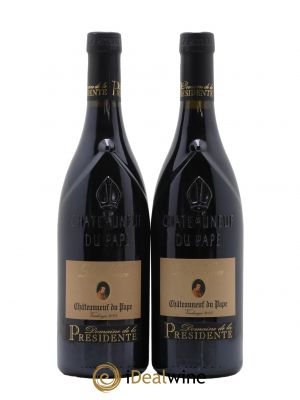Châteauneuf-du-Pape La Nonce Domaine De La Presidente 2005 - Lot de 2 Bouteilles