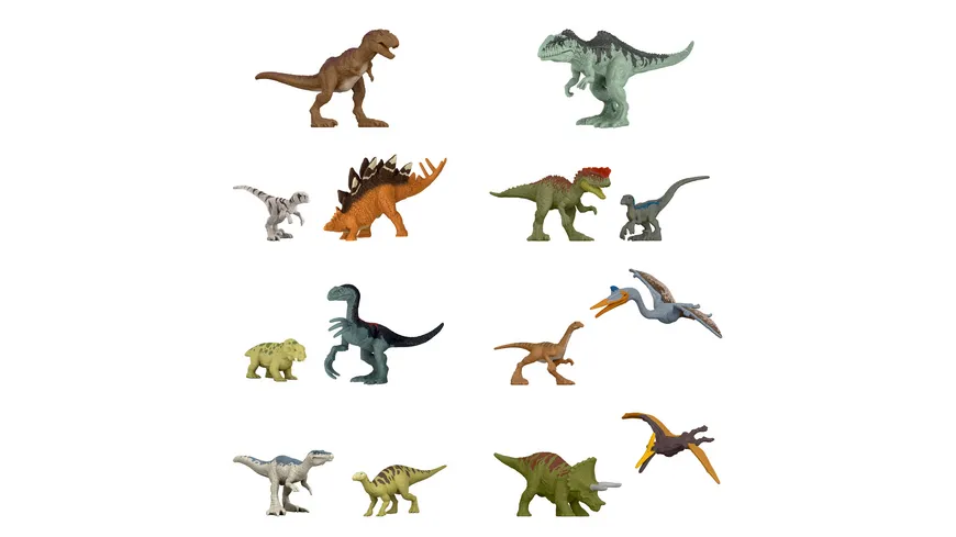 Jurassic World 5er-Packung Minifiguren, 1 Stück, sortiert