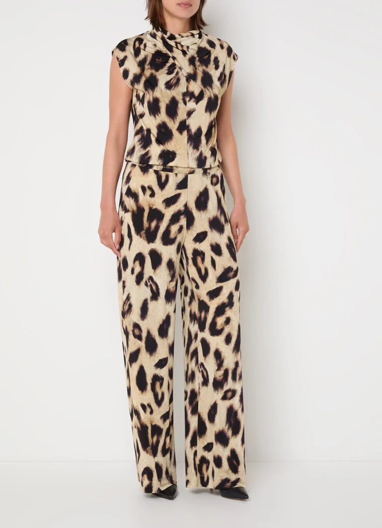 Top stampa leopardo di Claudia Sträter