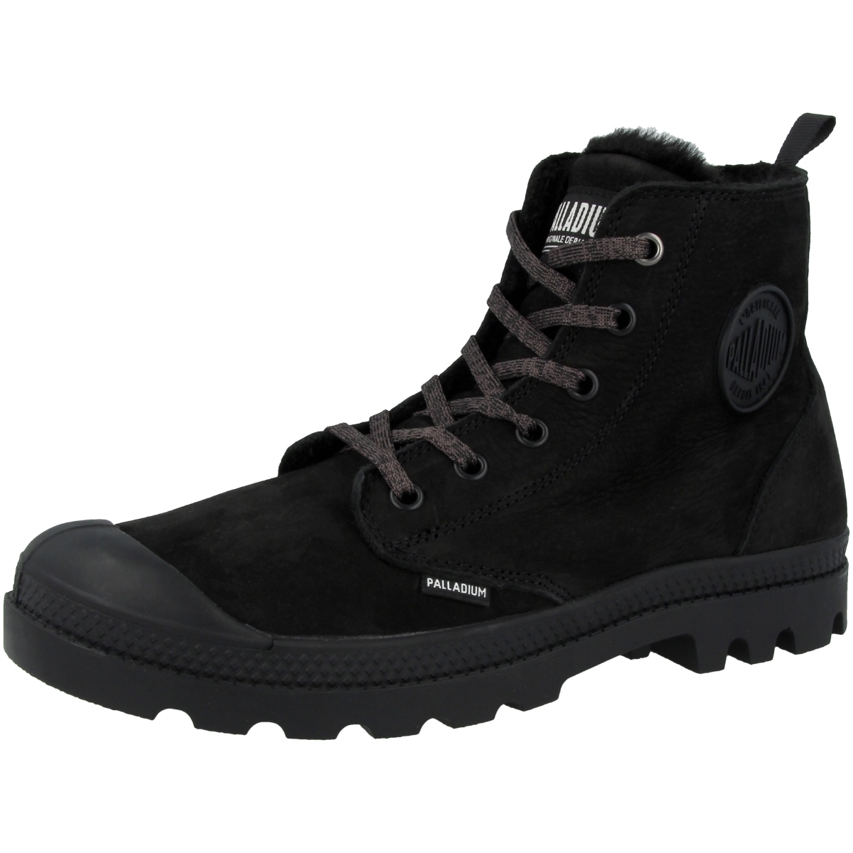 Palladium Pampa Schnürboots schwarz