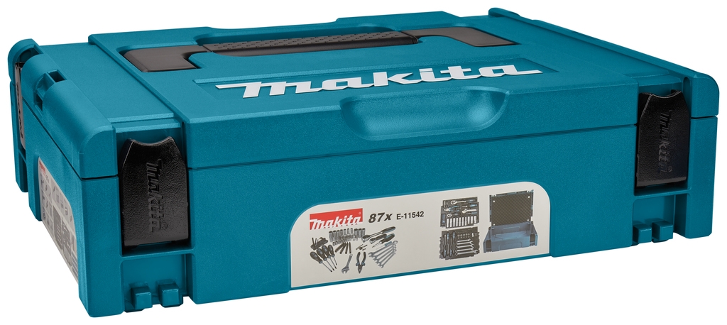 Makita Zubehör E-11542 Handwerkzeug-Set 87-teilig in MBox1