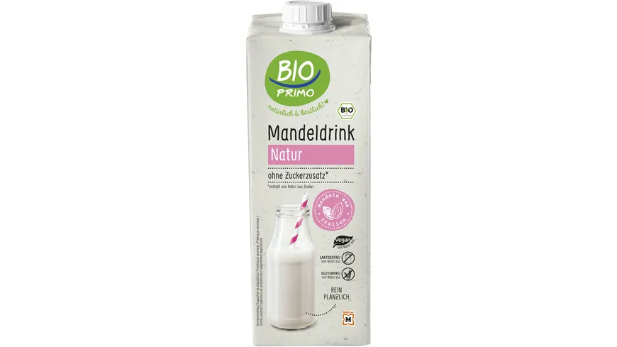 BIO PRIMO Bio Mandeldrink 1 l