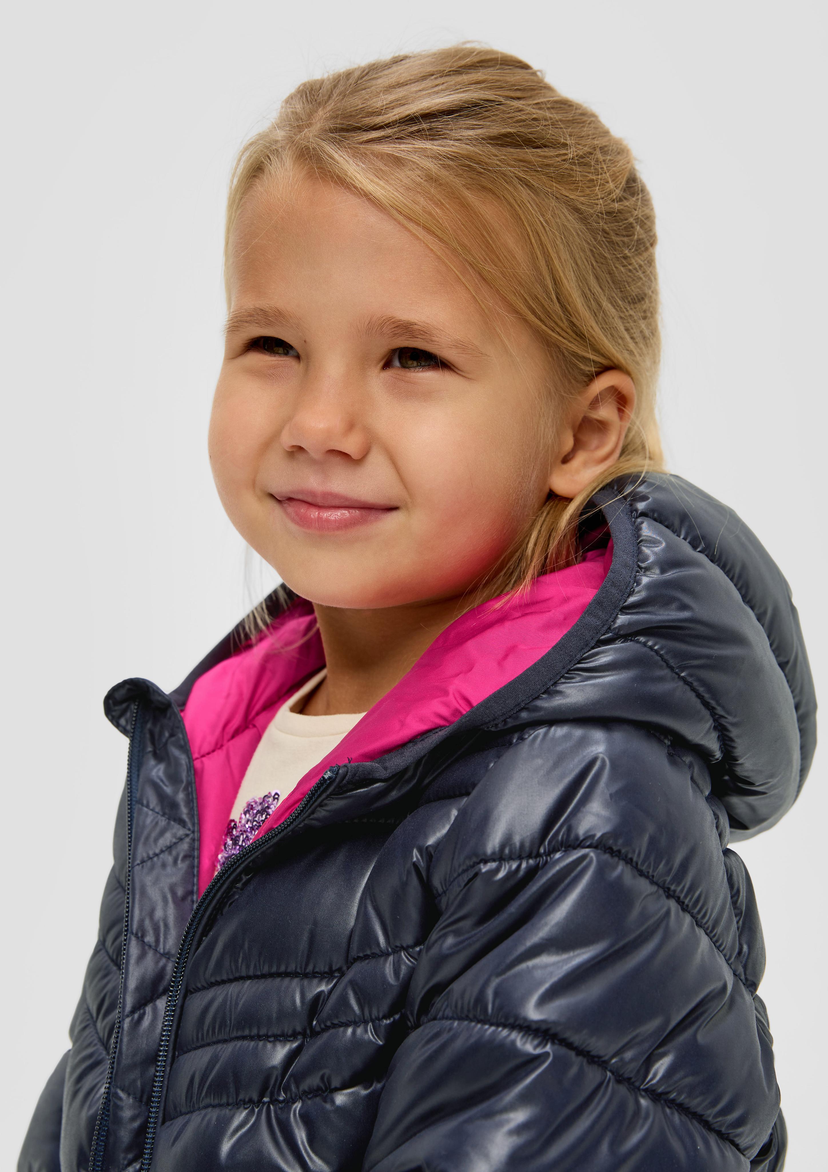 Steppjacke mit Print-Details  2132156-5952
