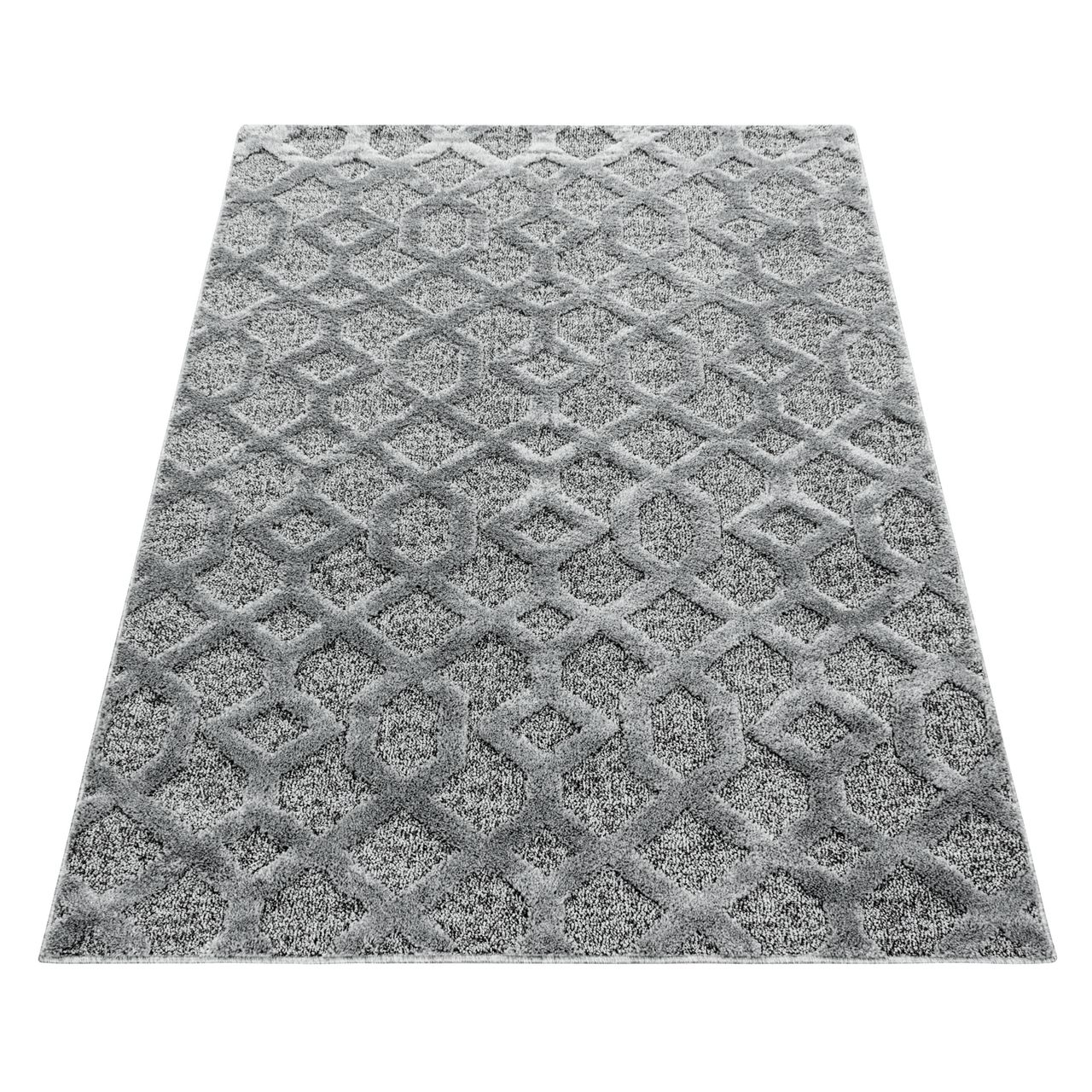 Ayyildiz Teppich, PISA 4702, GREY, 240 x 340 cm