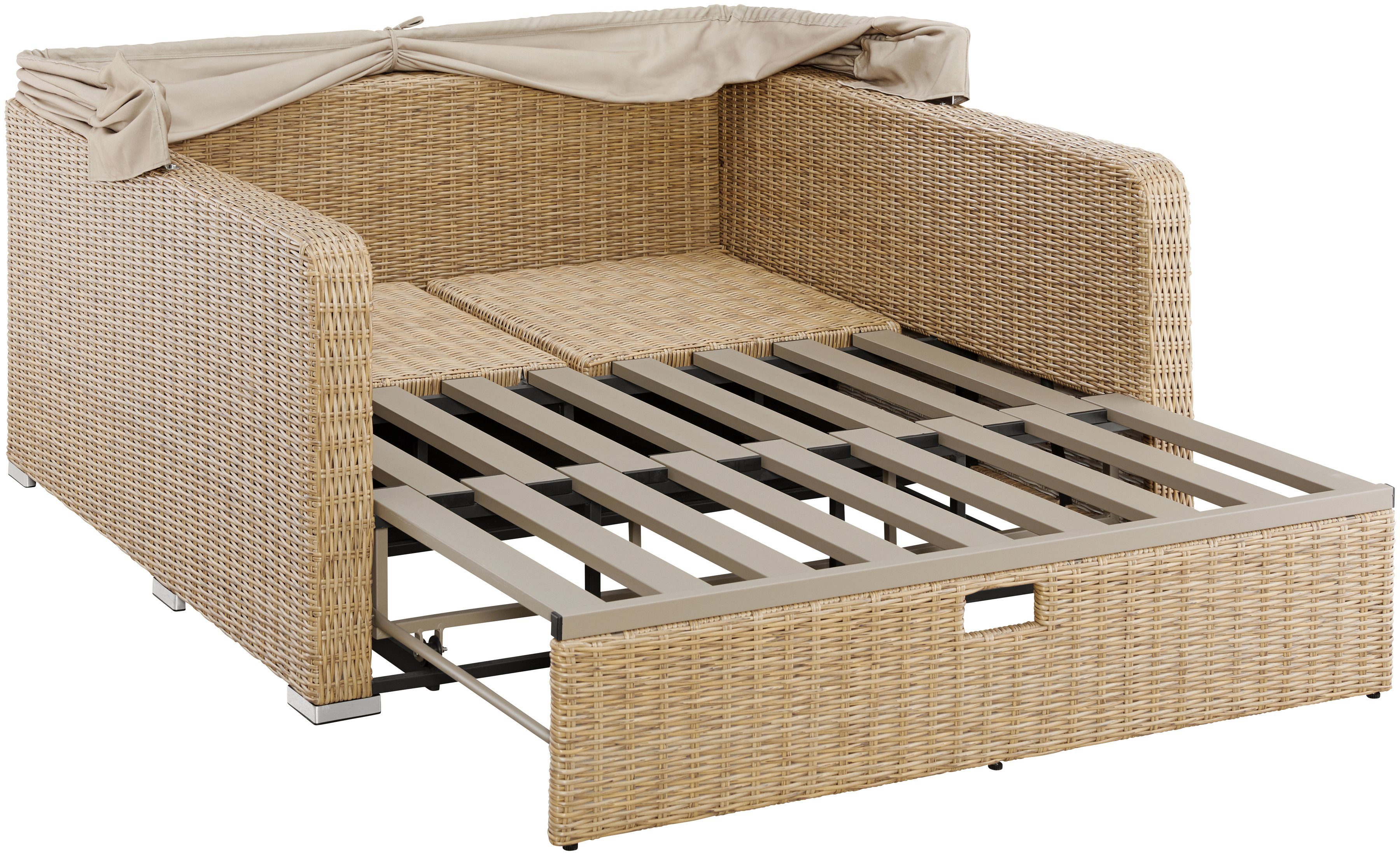 Guido Maria Kretschmer Home&Living Loungesofa Norderney, 8 Teile, BxLxH: 146x140x78 cm, Strandkorb