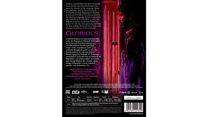 Glorious - Limited Edition Mediabook  (Blu-ray + DVD)