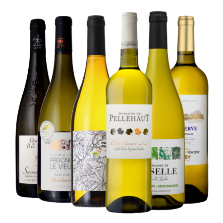 PACK VINS BLANCS MEDAILLES D’OR
