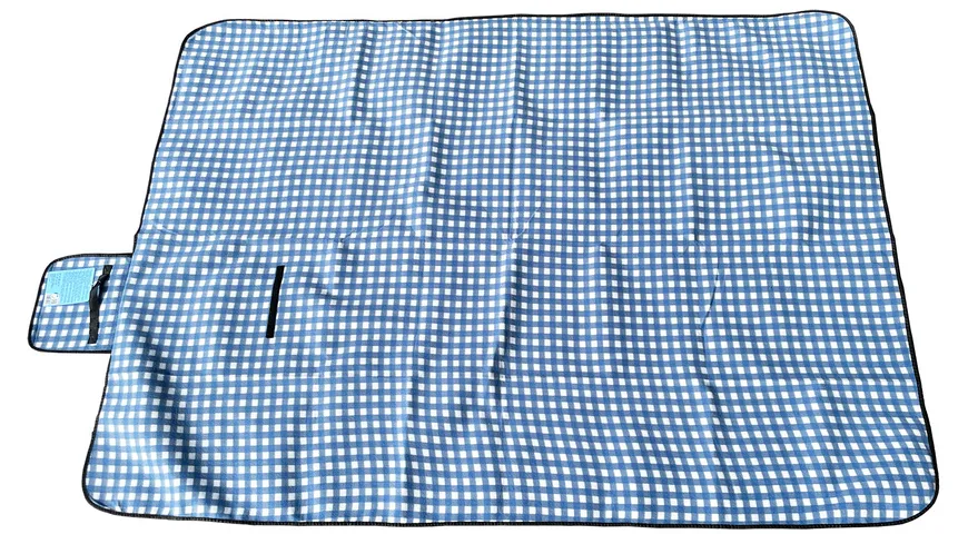TRENDSHOP Picknickdecke Fleece kariert