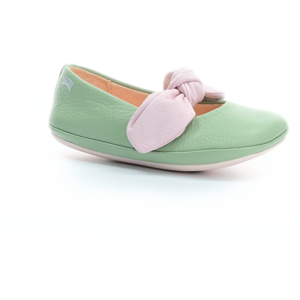 Camper Sella Aigo Green Ballerinas (K800434-010) K
