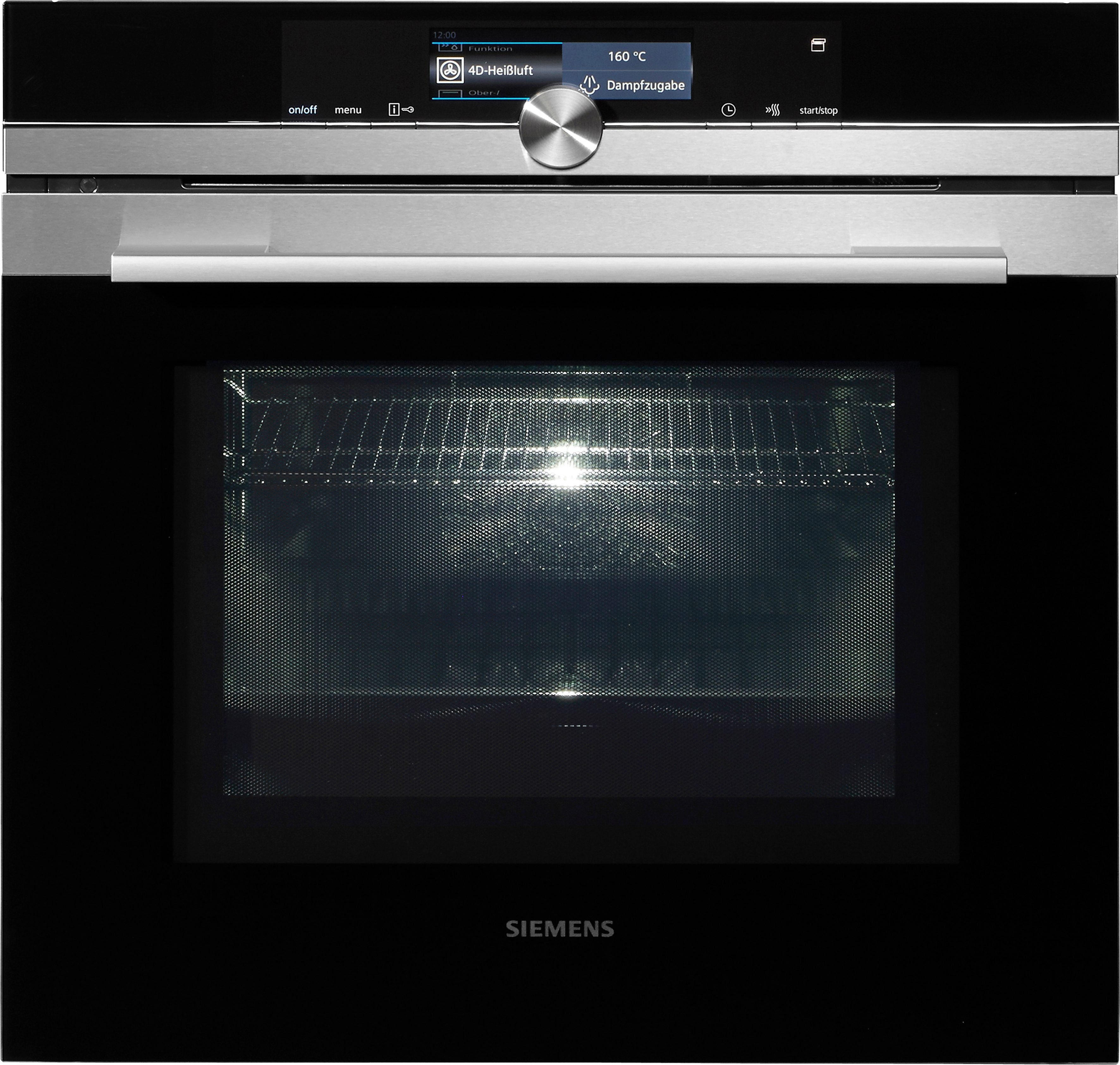SIEMENS Backofen mit Mikrowelle HM678G4S1