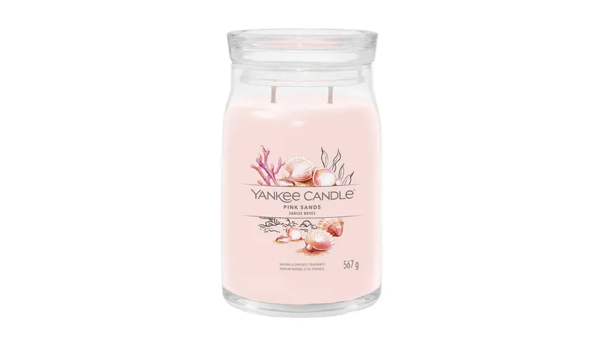 Yankee Candle Duftkerze Signature Large Jar Pink Sands Pink Sands