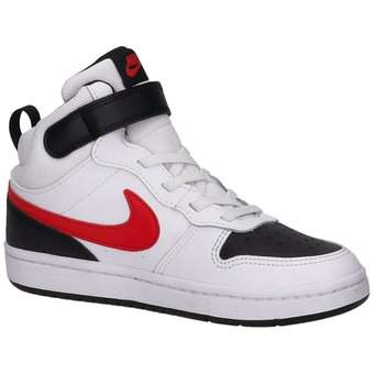 Nike Court Borough Mid 2 Sneaker in weiß