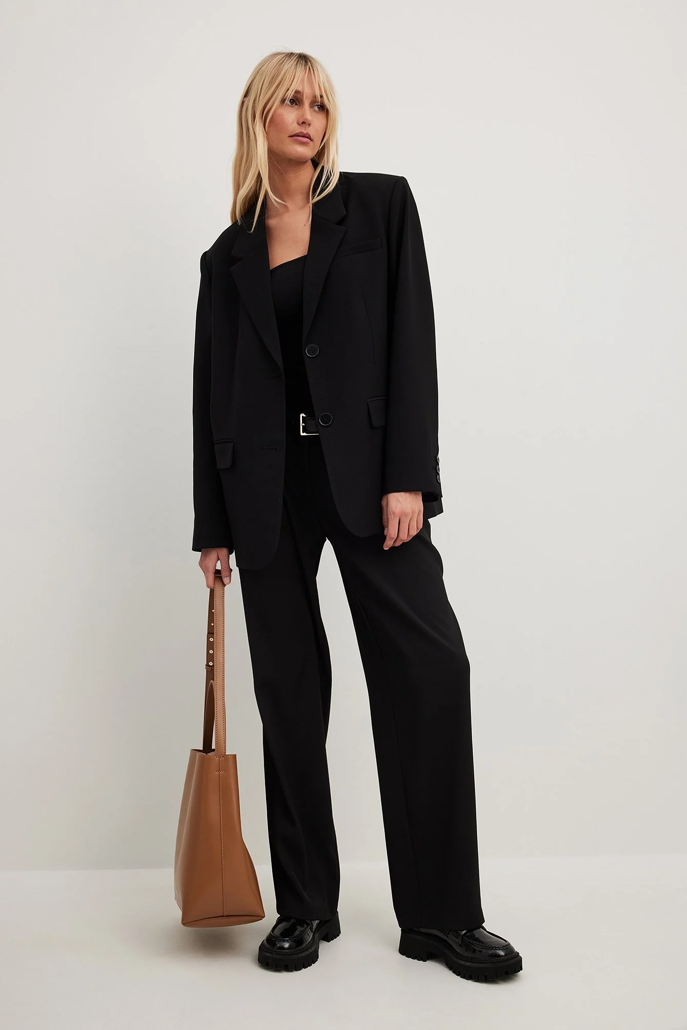 Lässiger Blazer mit Oversize-Passform