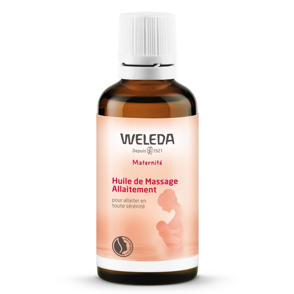 WELEDA Huile de Massage Allaitement - 50 ml Maternité