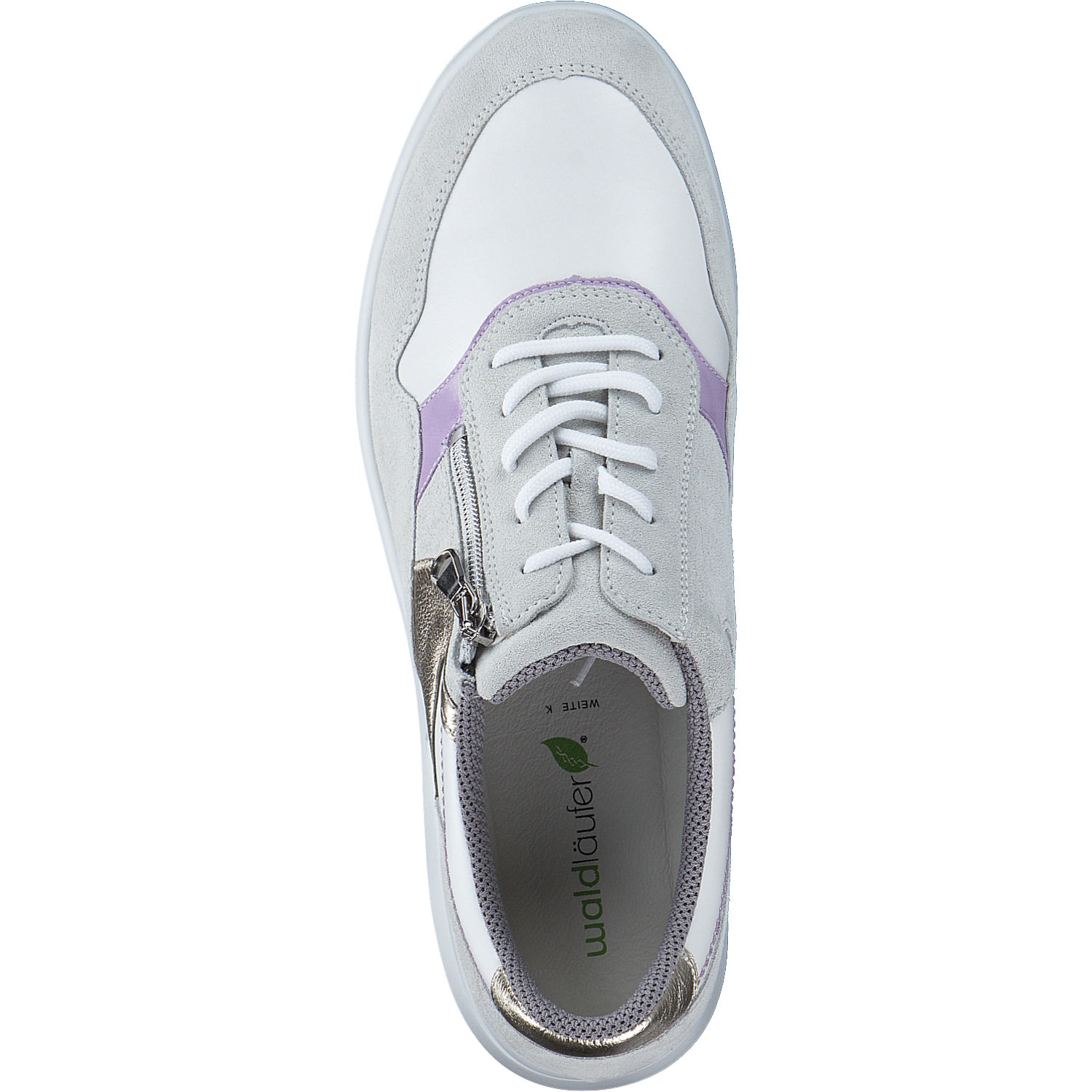 Waldläufer K-Funky 668001, Schnürschuhe, Damen, Weiß