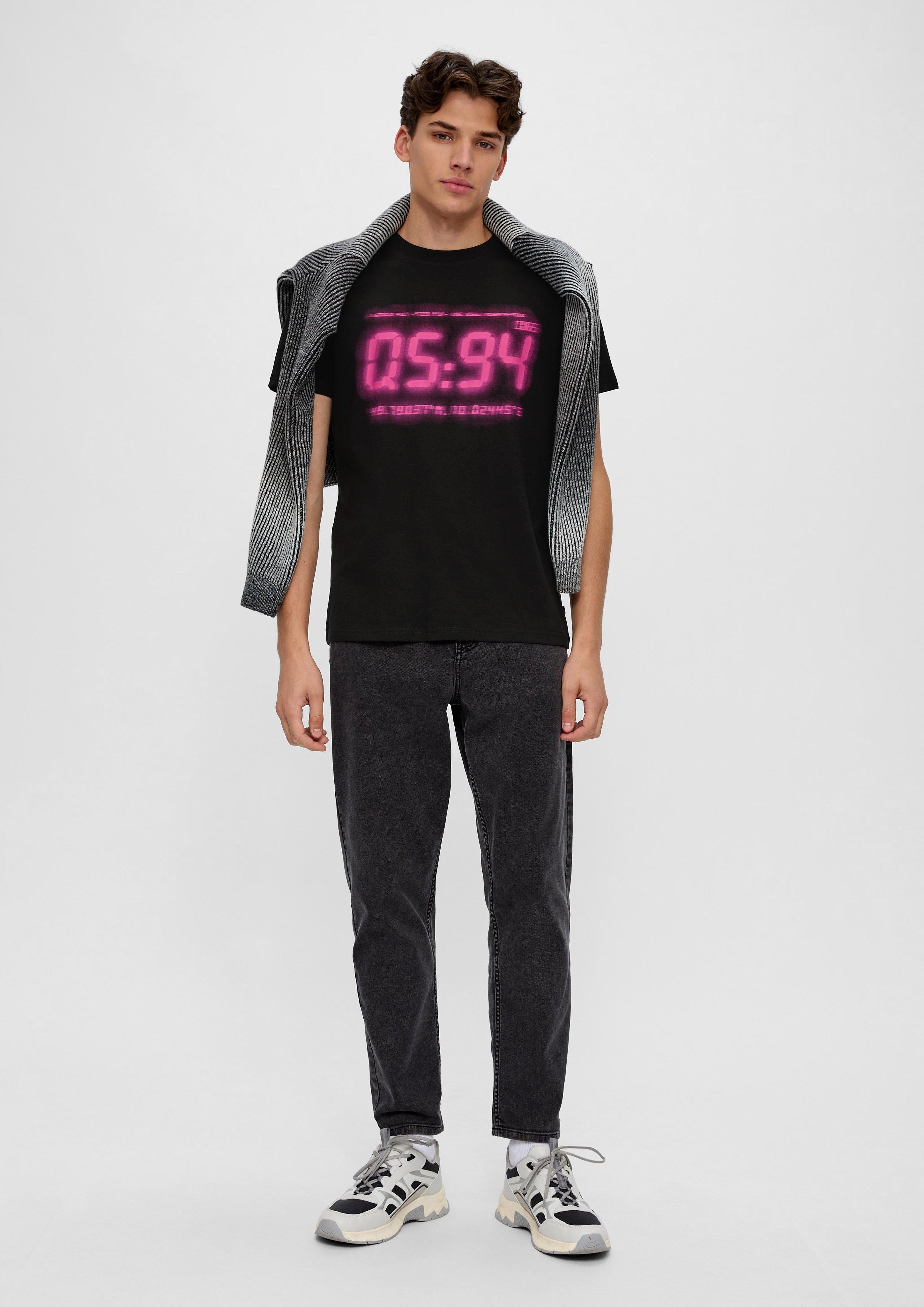 Baumwollshirt mit Grafik-Print  2142328-99D0