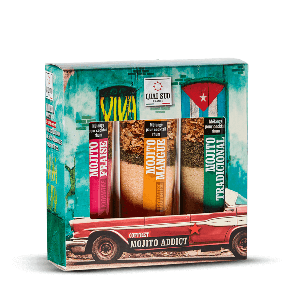 Mélange Mojito Addict x3 en verres