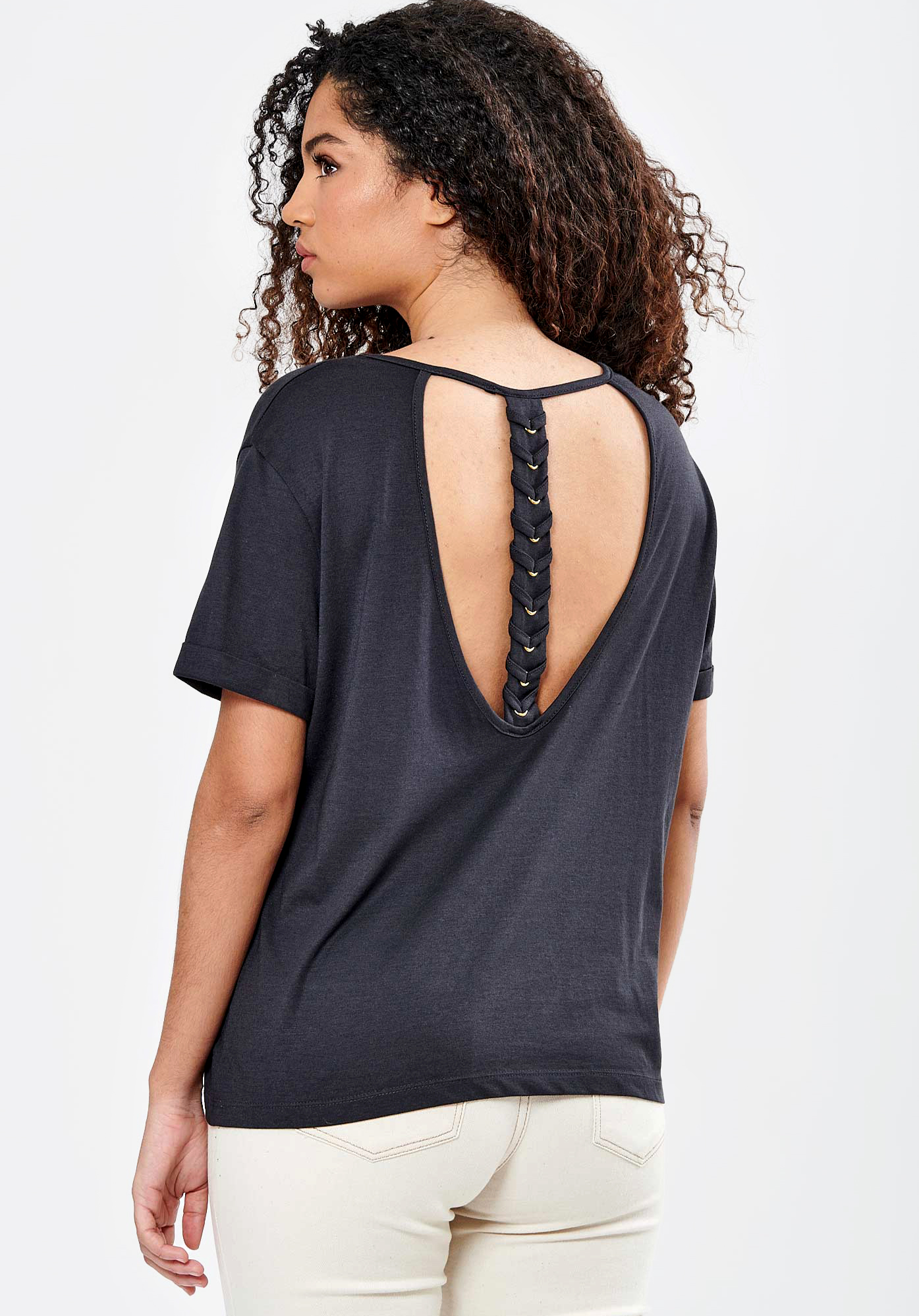 JUKE   T-shirt noir Femme