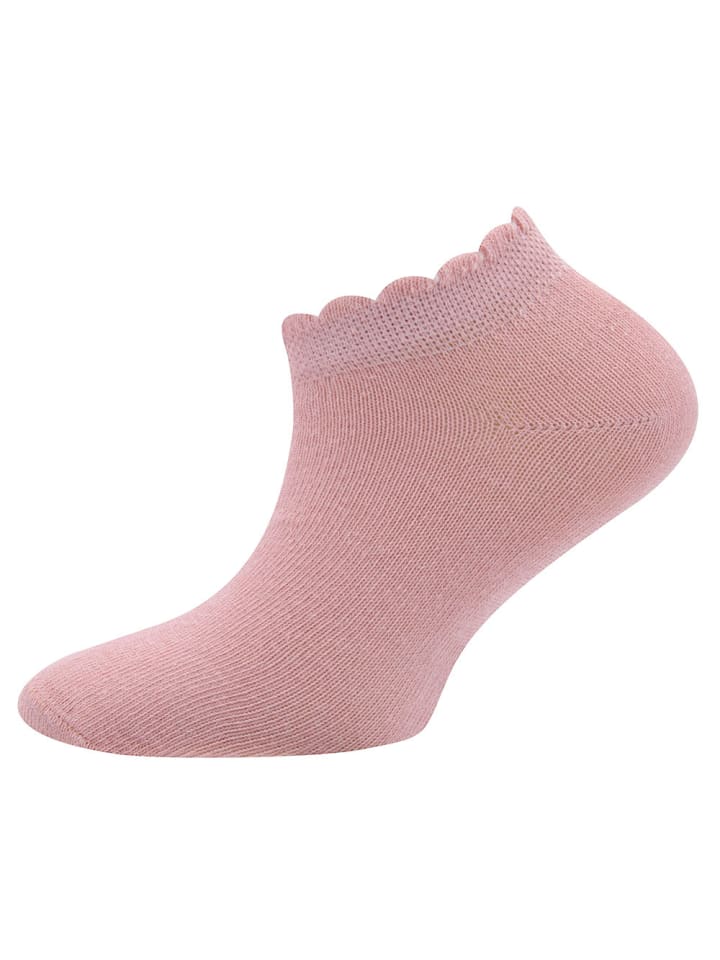 ewers 6er-Set Socken Mäusezähnchenrand in rosa-beige günstig kaufen