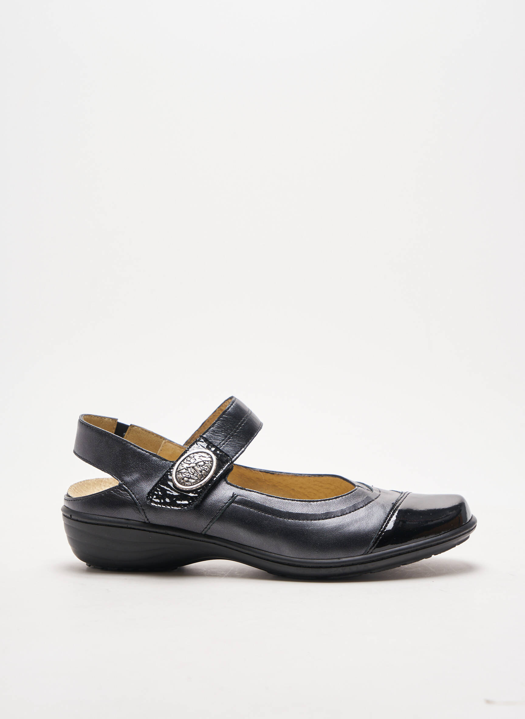 Geo Reino Sandales Nu Pieds Femme couleur noir
