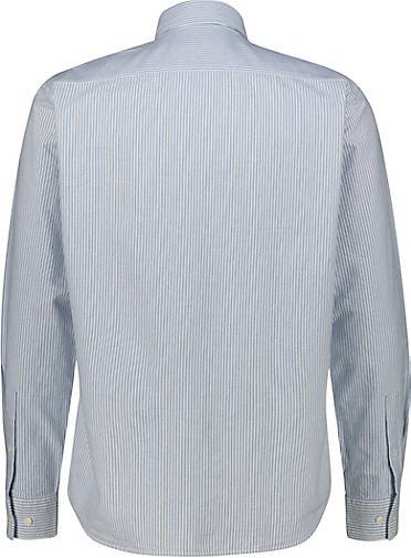 Marc O'Polo Herren Hemd Regular Fit Langarm