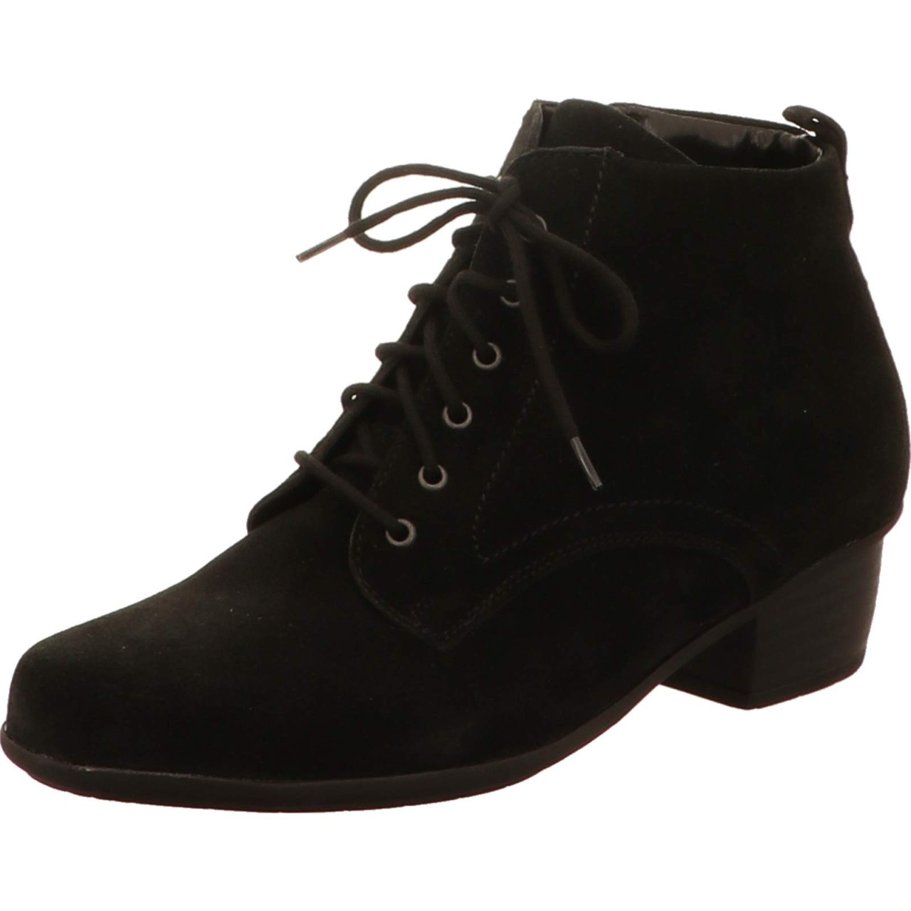 WALDLÄUFER Winterstiefel schwarz