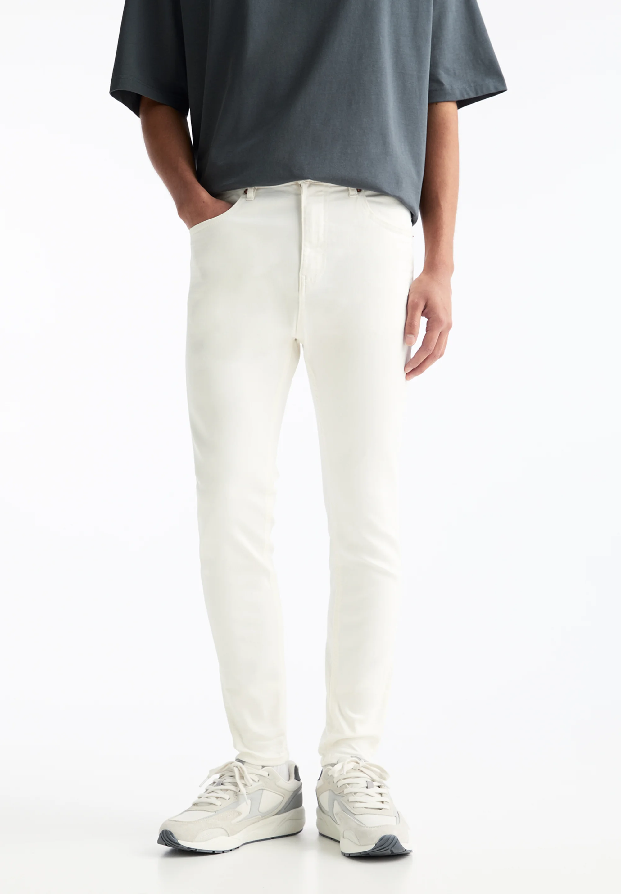 PULL&BEAR CARROT FIT - Vaqueros slim fit