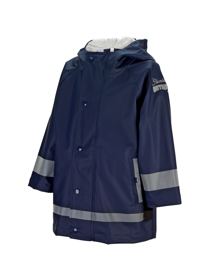 Sterntaler Regenjacke ungefüttert uni in marineblau günstig kaufen