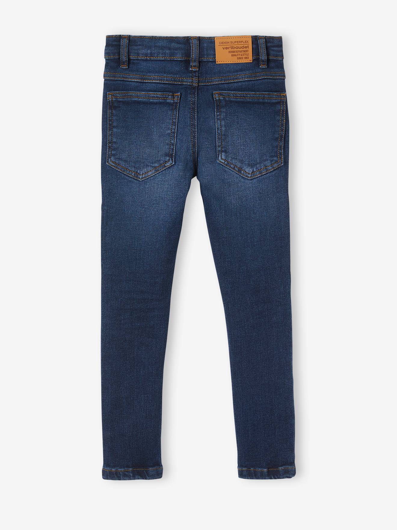 Jean skinny Superflex garçon denim black