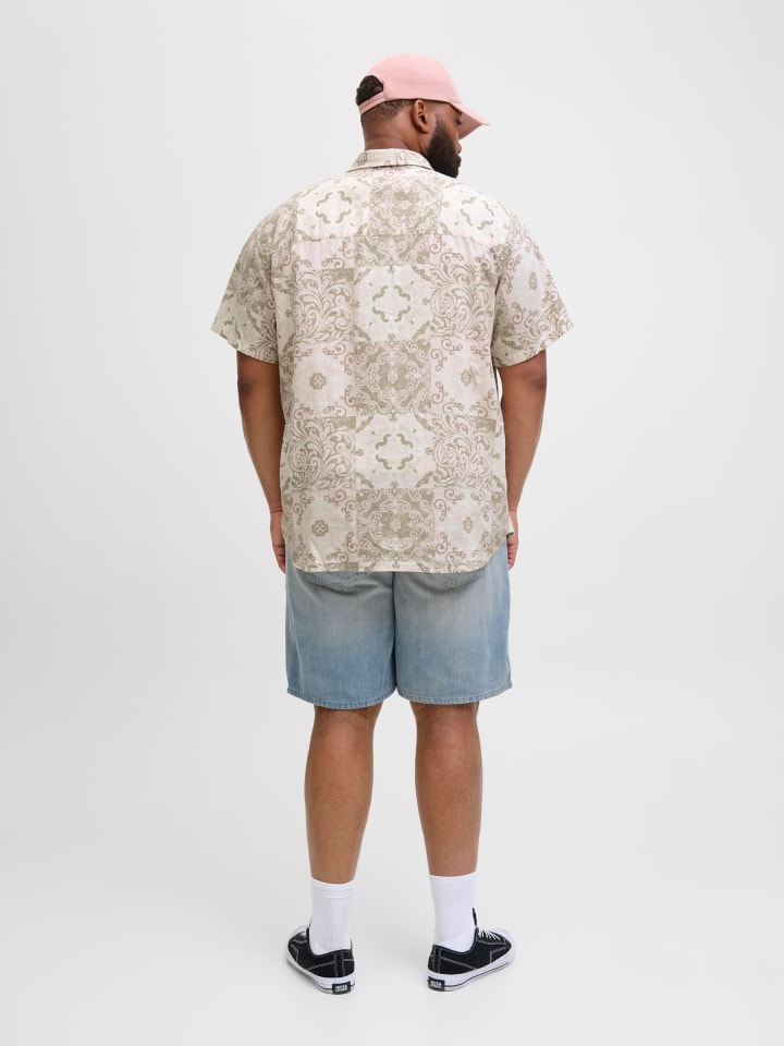 JACK & JONES PLUS Hemd in Tickled Pink günstig kaufen