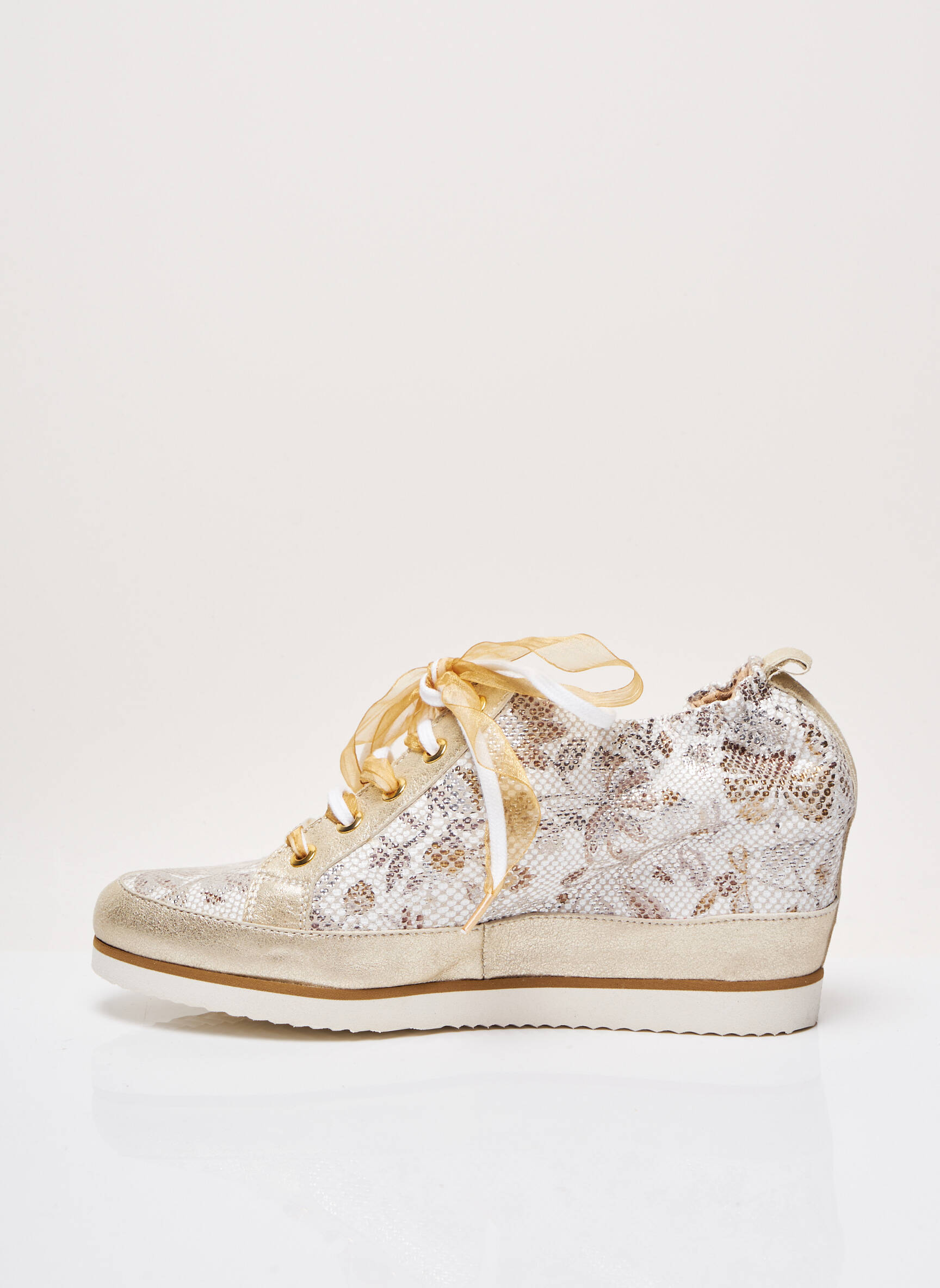 Xsa Baskets Femme couleur beige