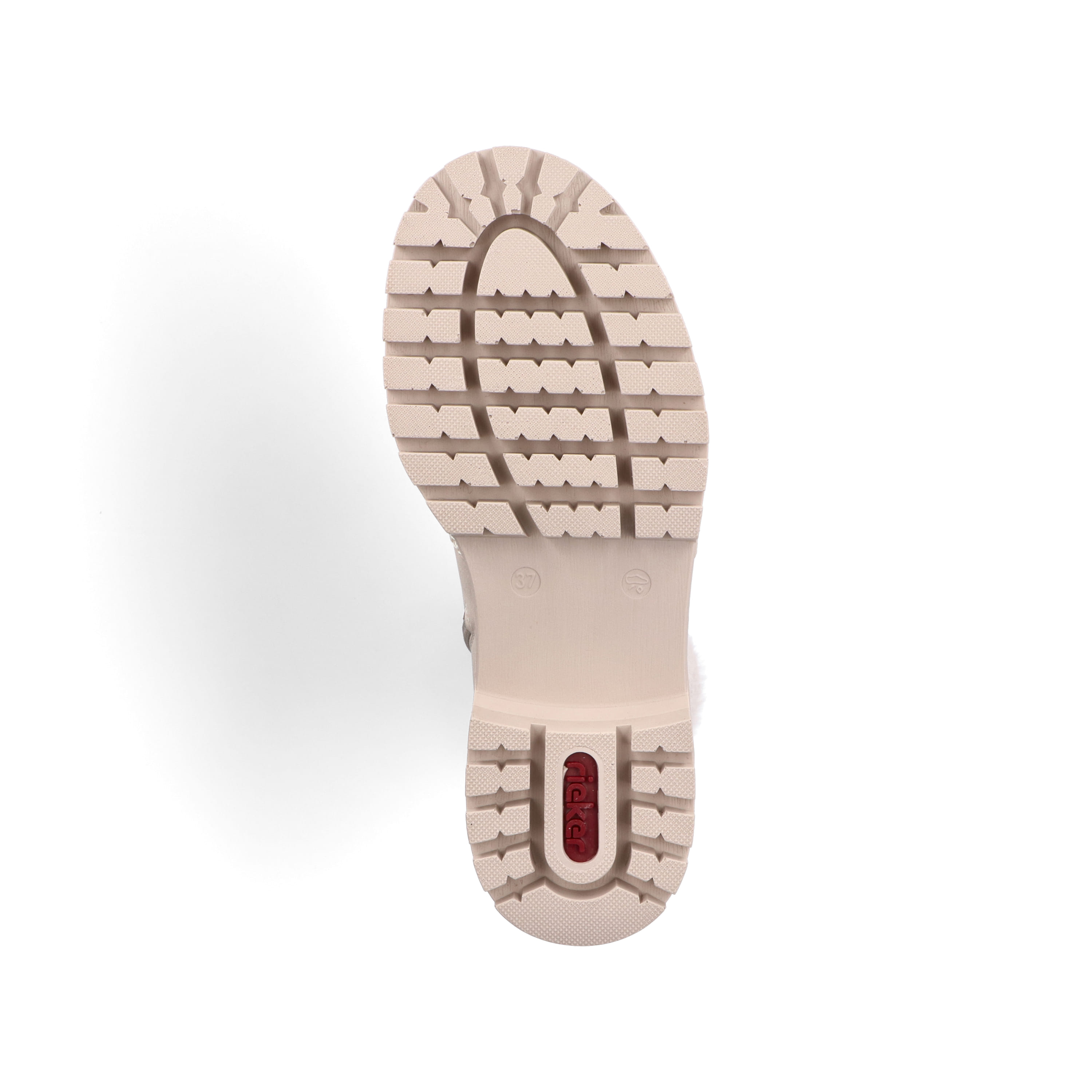 Rieker Damen Schnürstiefel sandbeige