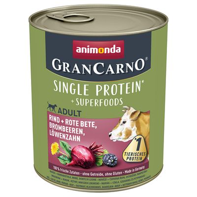 Animonda GranCarno Adult Superfoods 6 x 800 g