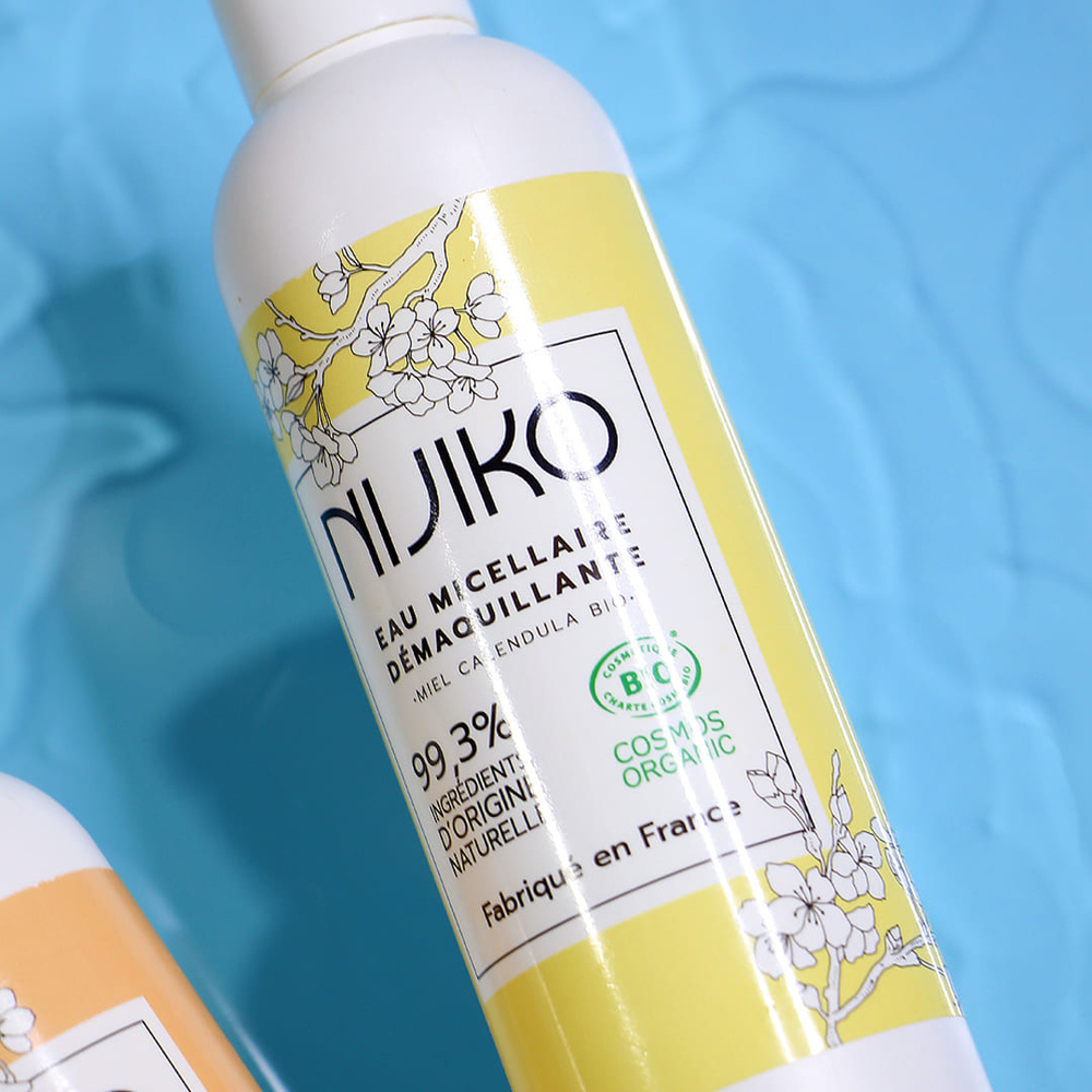 nijiko Eau Micellaire Bio pour Peau Sensible Démaquillant et nettoyant