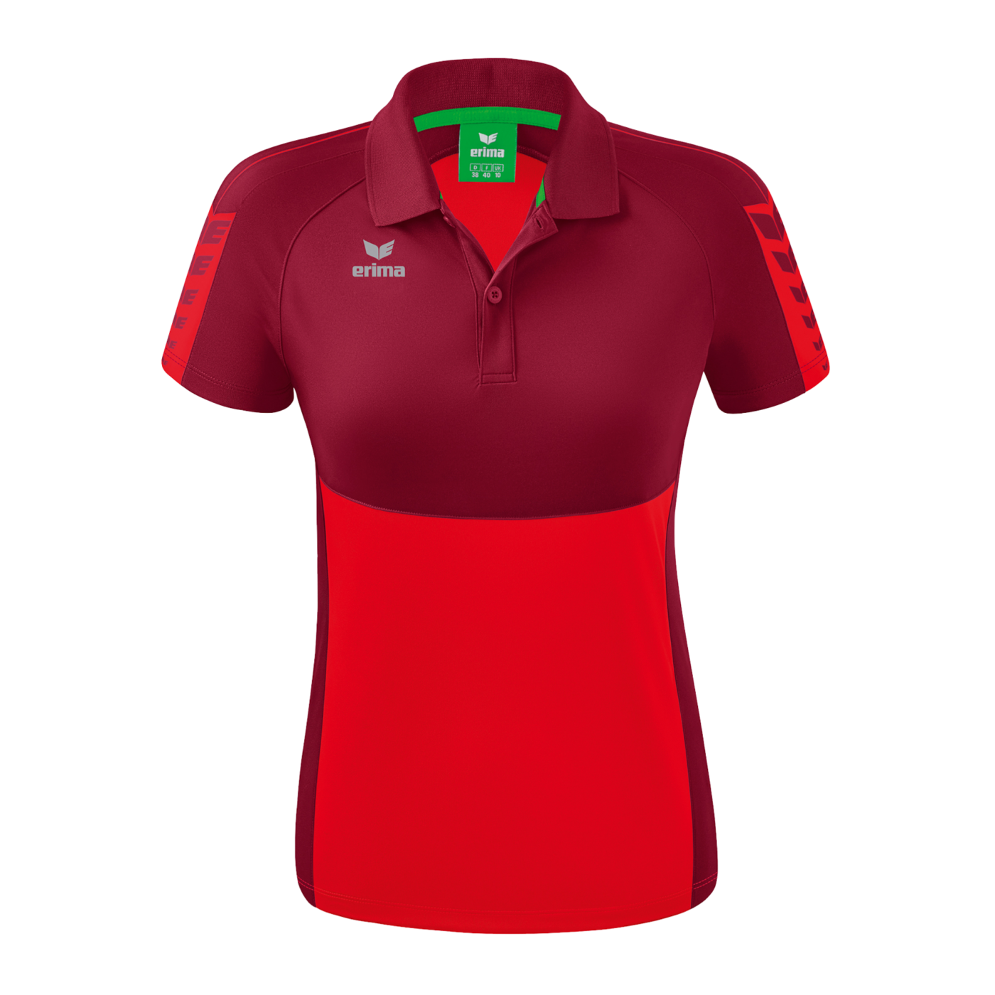 Erima Six Wings Poloshirt Damen Rot