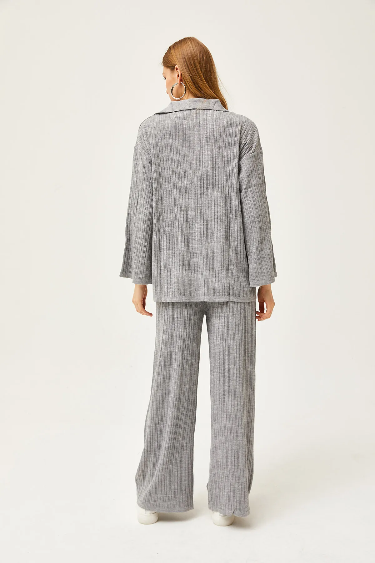 Olalook  Zweiteiler - Grau - Regular Fit
