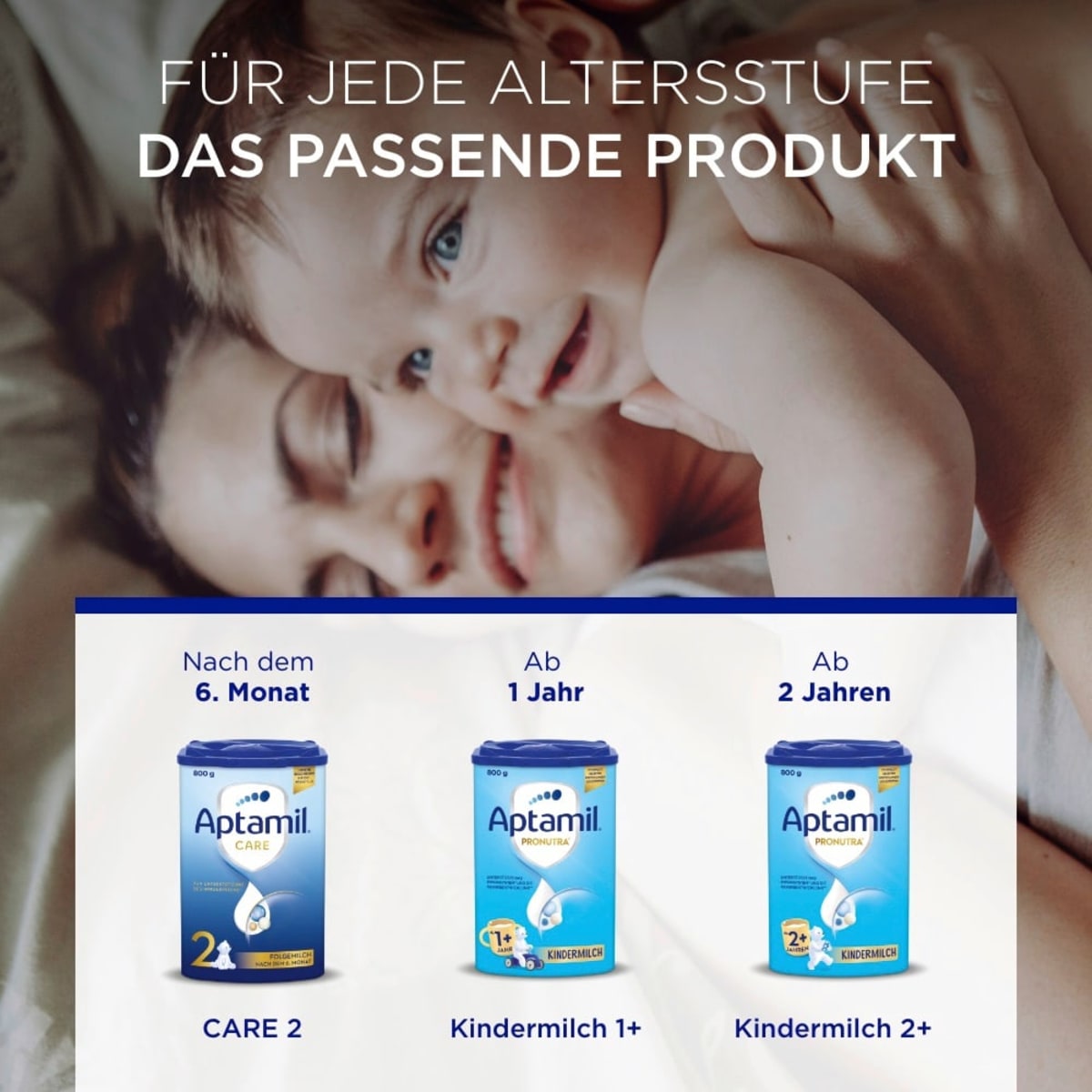 Folgemilch 2 Care nach dem 6. Monat, 800 g