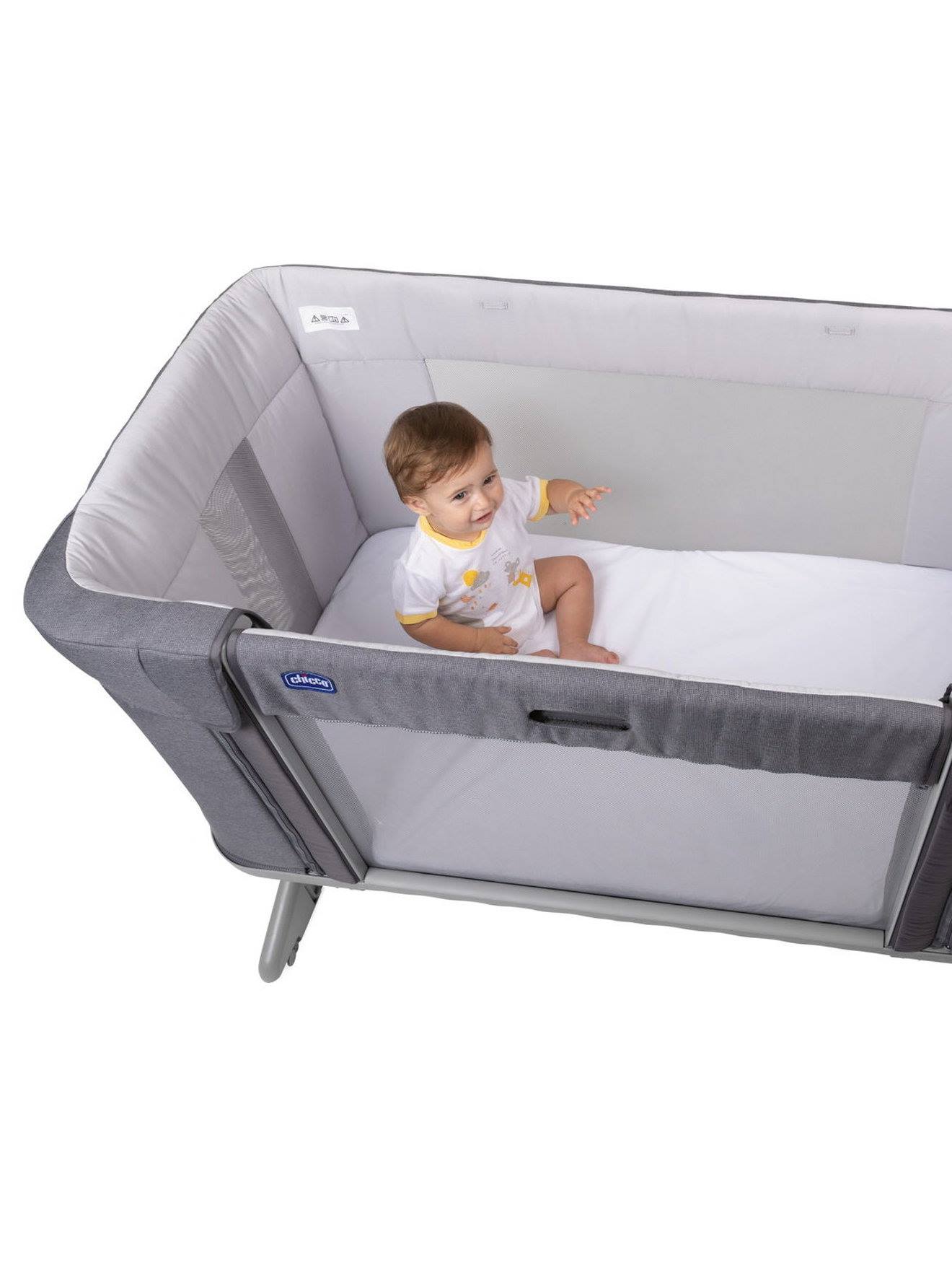 Chicco Mitwachsendes Beistellbett NEXT2ME FOREVER CHICCO - grau