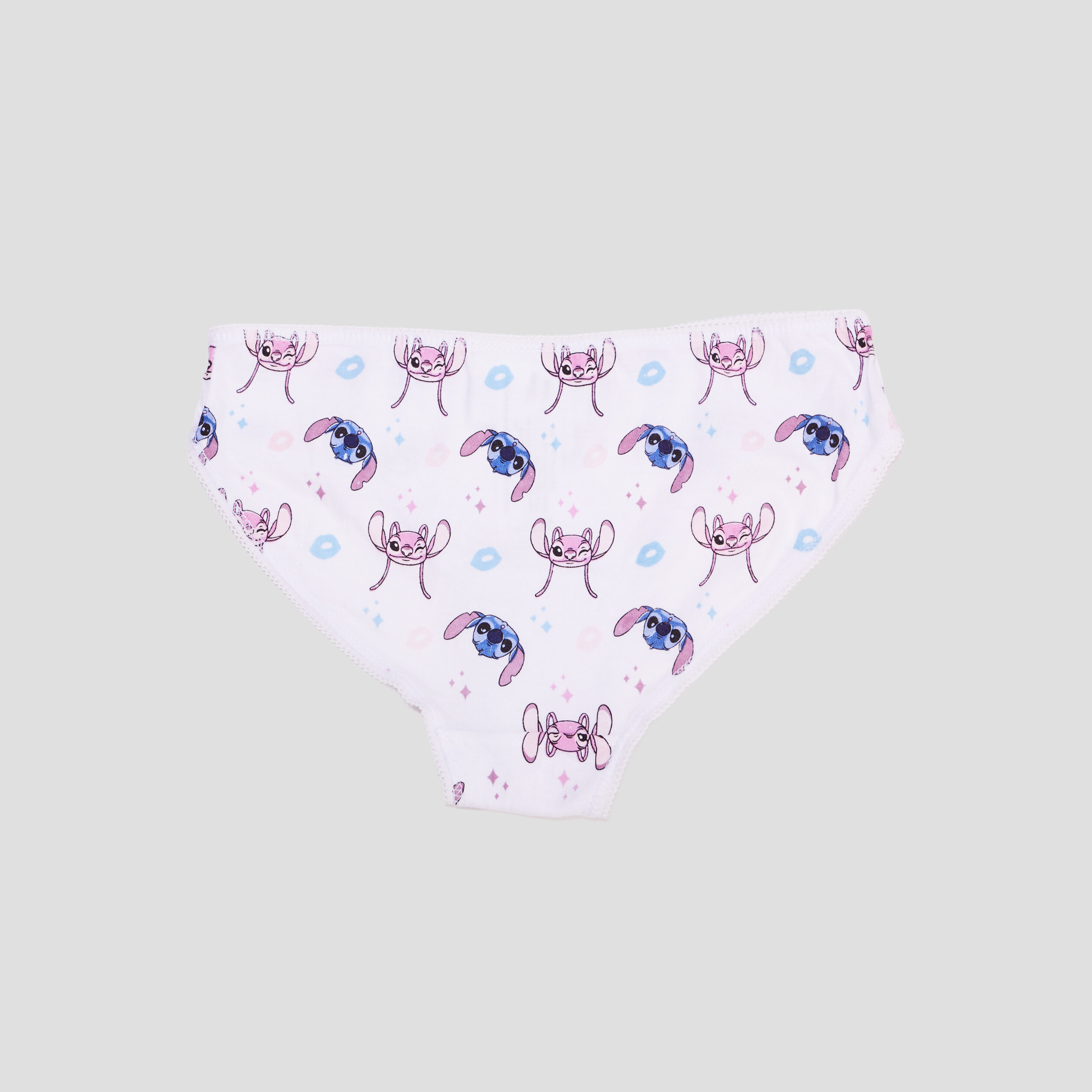 Lot 5 culottes Lilo et Stitch coton rose fille | La Halle