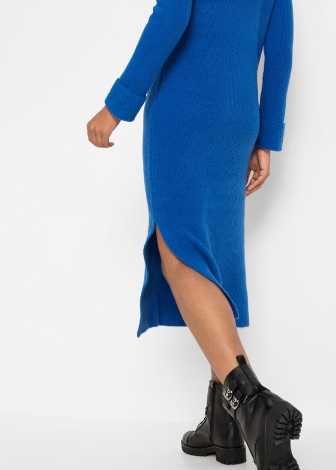 Strickkleid mit Rollkragen