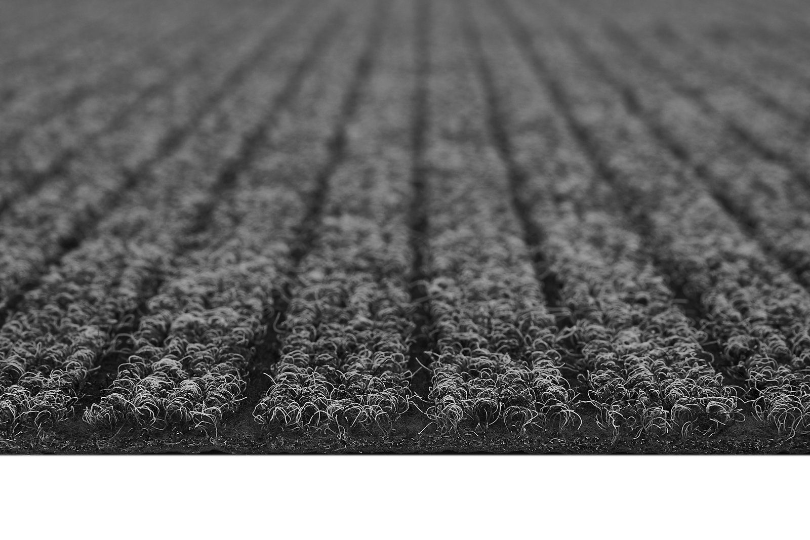 Läufer Streifenmuster, Andiamo, Rechteckig, Höhe: 6 mm, robust, pflegeleicht, zuschneidbar, Schmutzfangläufer, 100 cm Breit