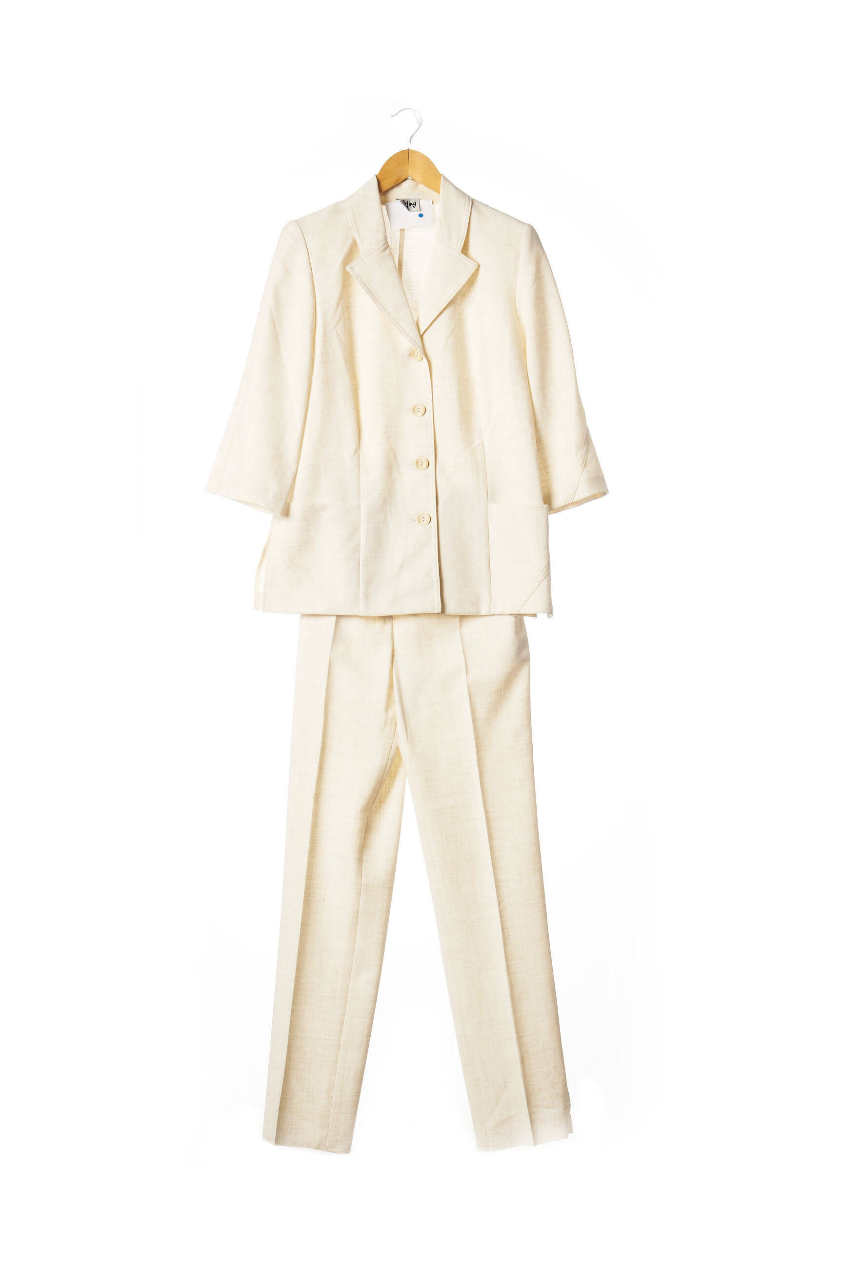Karting Ensembles Pantalon Femme couleur beige