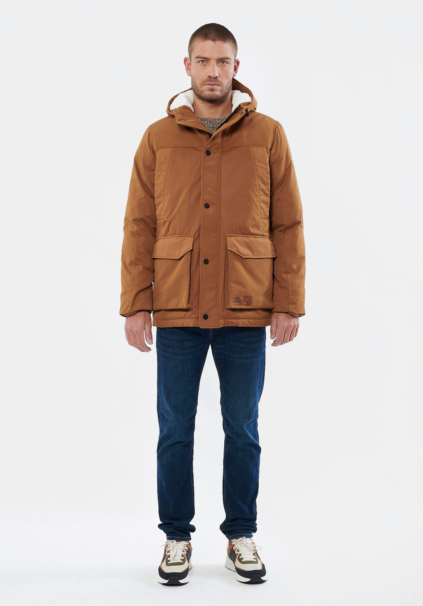 VAKO   Parka marron homme