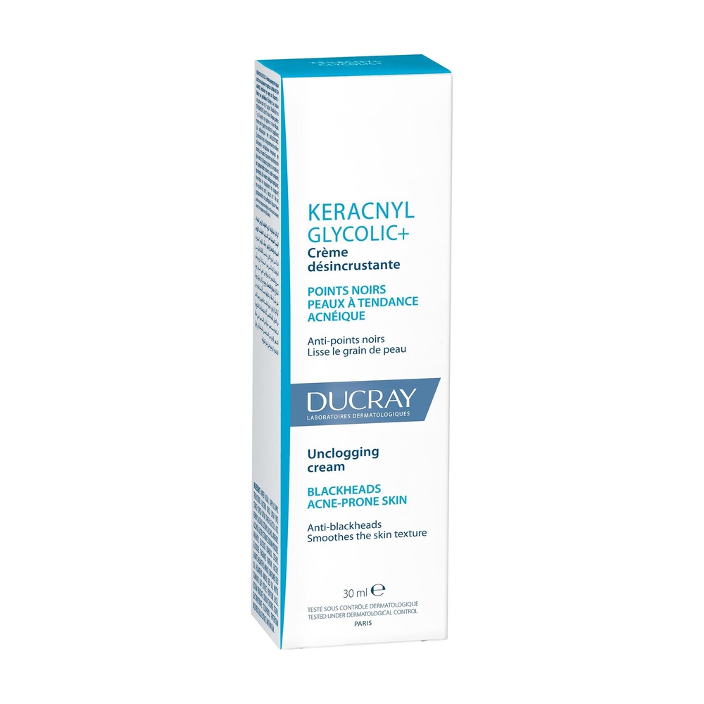 Ducray Keracnyl - Glycolic Emulsion points noir s et  imperfections Soin visage