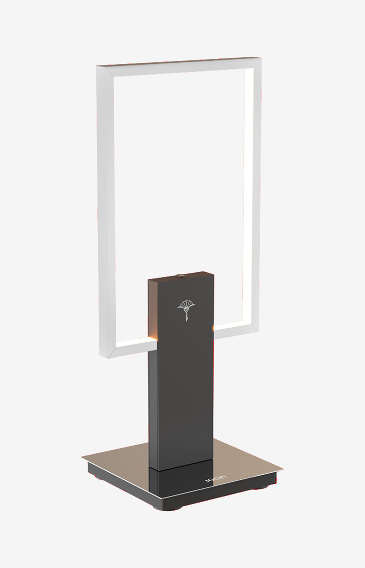 JOOP! CUBE LIGHTS LED-Tischleuchte, Chrom/Schwarz